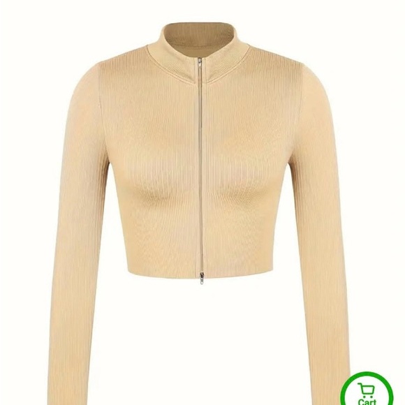 Black Ribbed Yoga Set - Picture 8 of 9